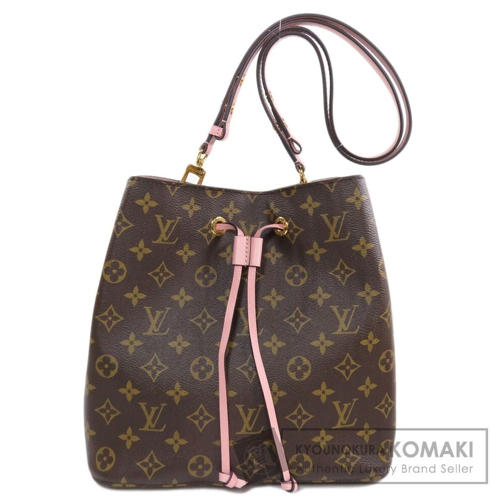 Louis Vuitton Neo Noe Monogram Shoulder Bag Canvas
